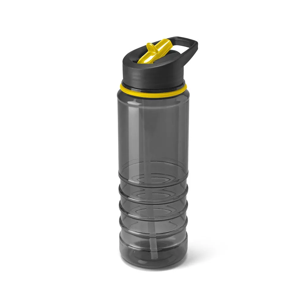 Squeeze em AS e tampa em PP, com bico de canudo flip 650 mL