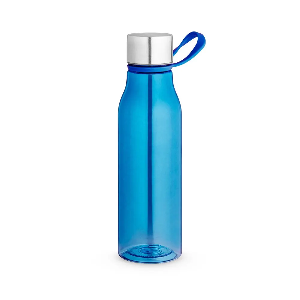 Squeeze em PET 100% reciclado com alça de silicone 590 mL