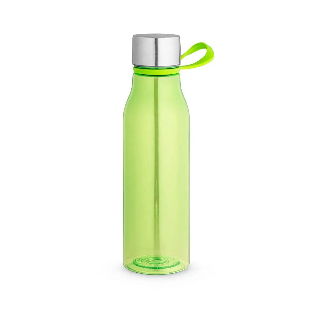Squeeze em PET 100% reciclado com alça de silicone 590 mL