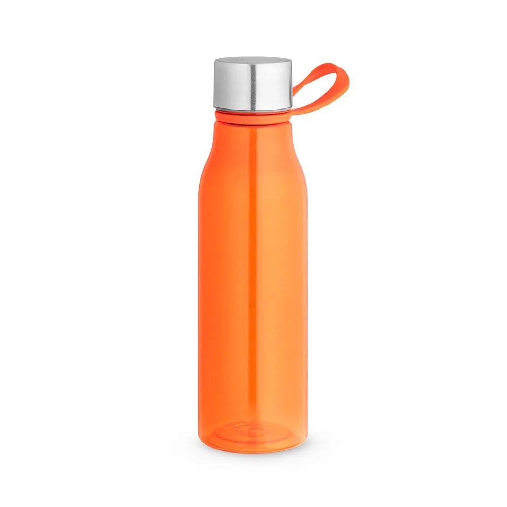 Squeeze em PET 100% reciclado com alça de silicone 590 mL