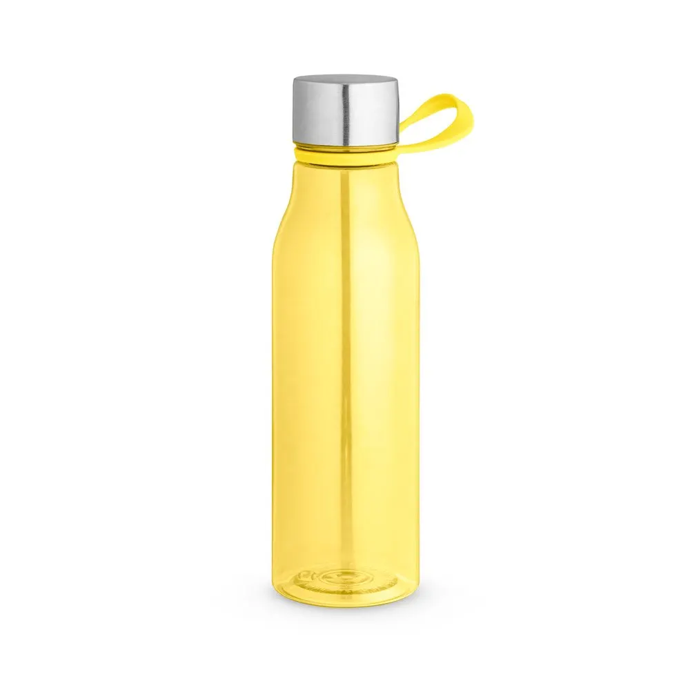Squeeze em PET 100% reciclado com alça de silicone 590 mL