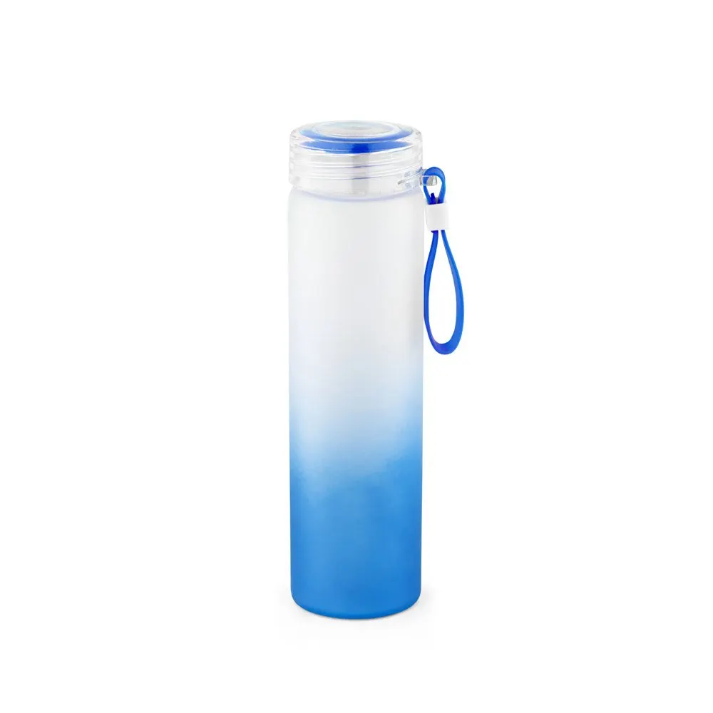 Squeeze em vidro borossilicato e tampa em AS com alça 470mL