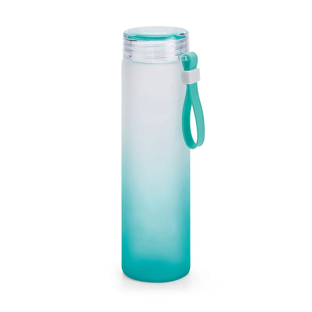 Squeeze em vidro borossilicato e tampa em AS com alça 470mL