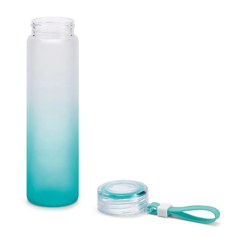 Squeeze em vidro borossilicato e tampa em AS com alça 470mL