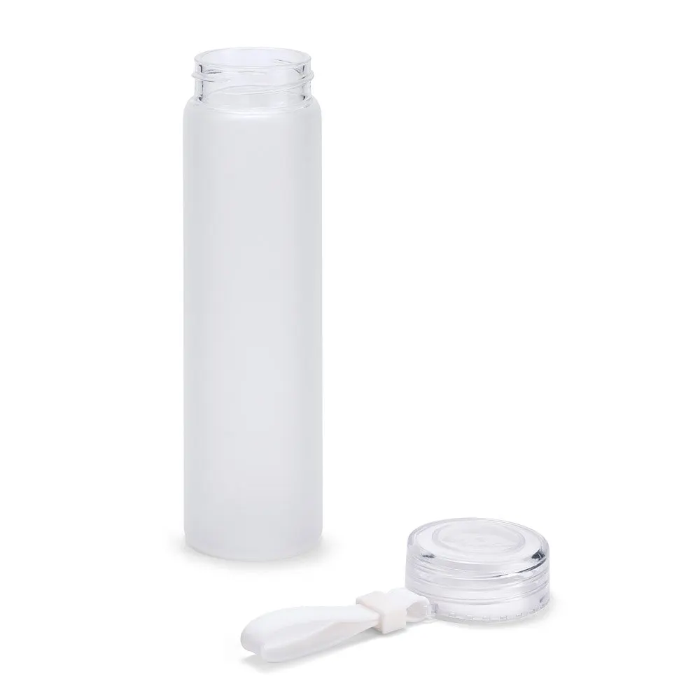 Squeeze em vidro borossilicato e tampa em AS com alça 470mL