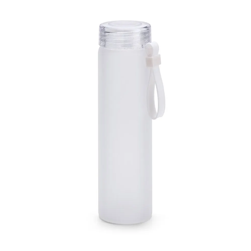 Squeeze em vidro borossilicato e tampa em AS com alça 470mL