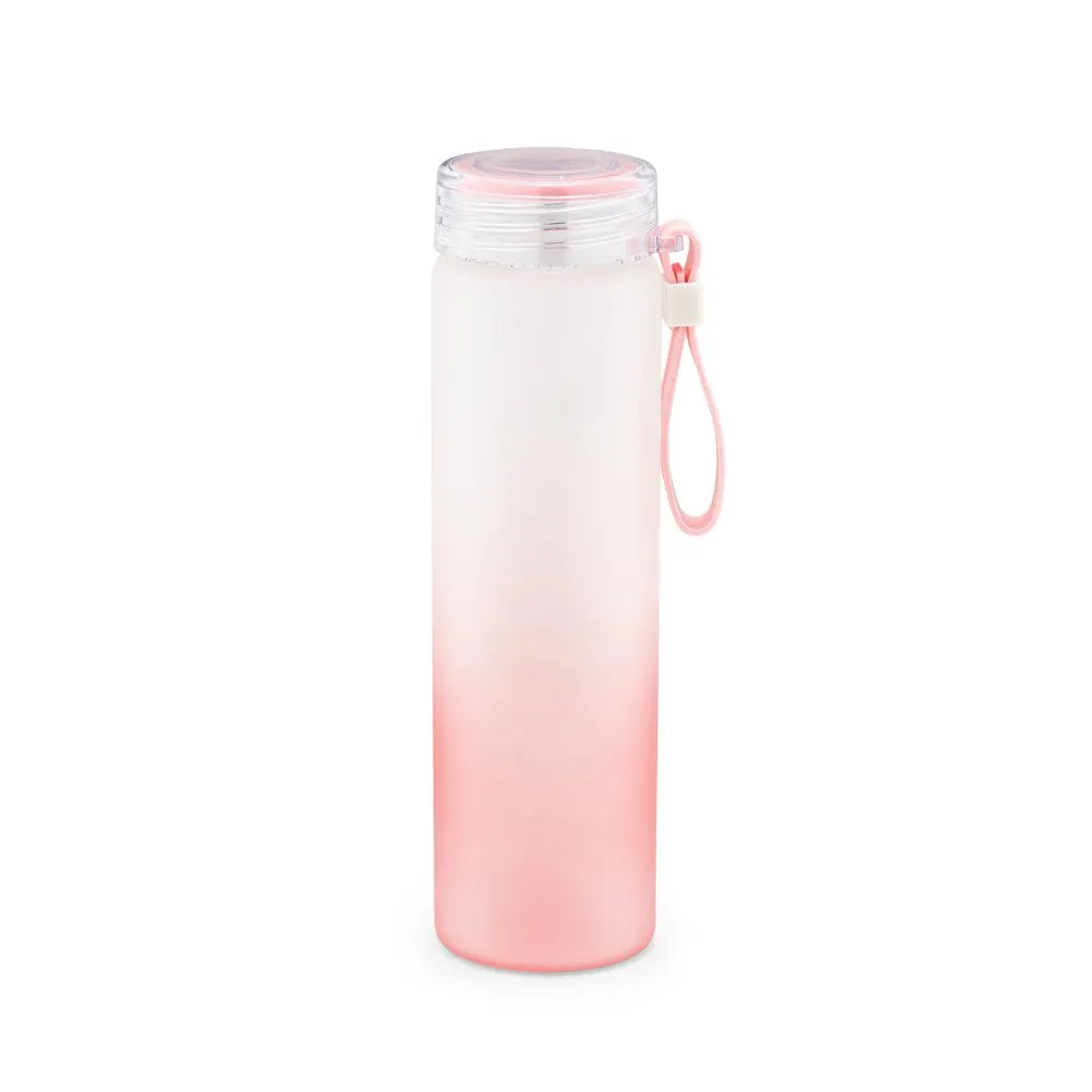 Squeeze em vidro borossilicato e tampa em AS com alça 470mL