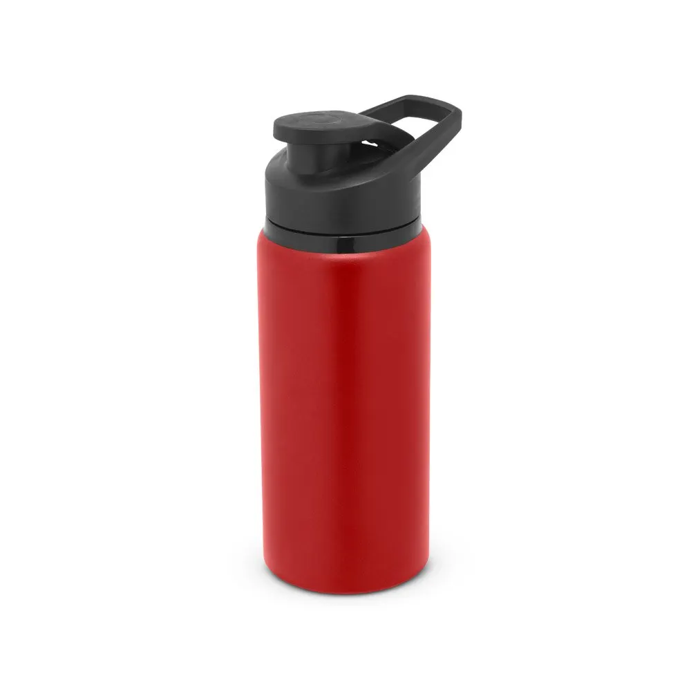 Squeeze esportiva em alumínio com parede simples e acabamento em mate 660 mL