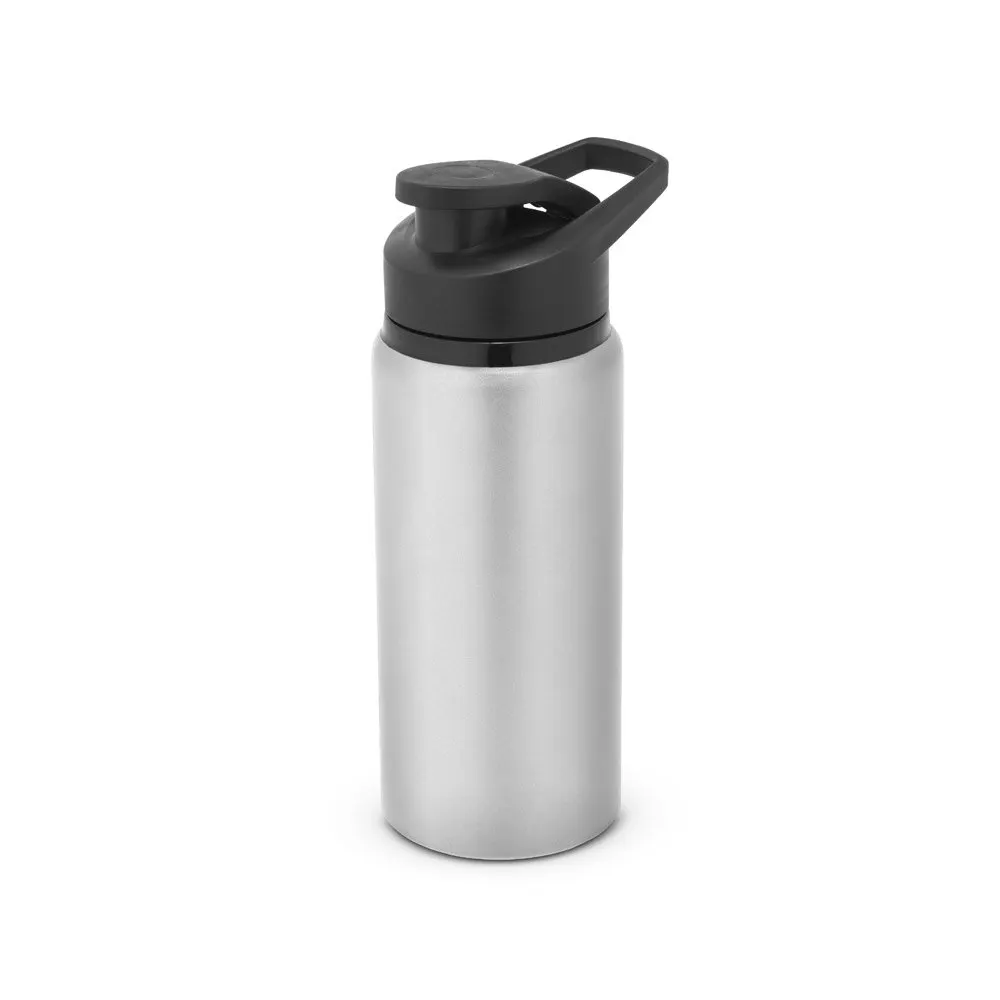 Squeeze esportiva em alumínio com parede simples e acabamento em mate 660 mL