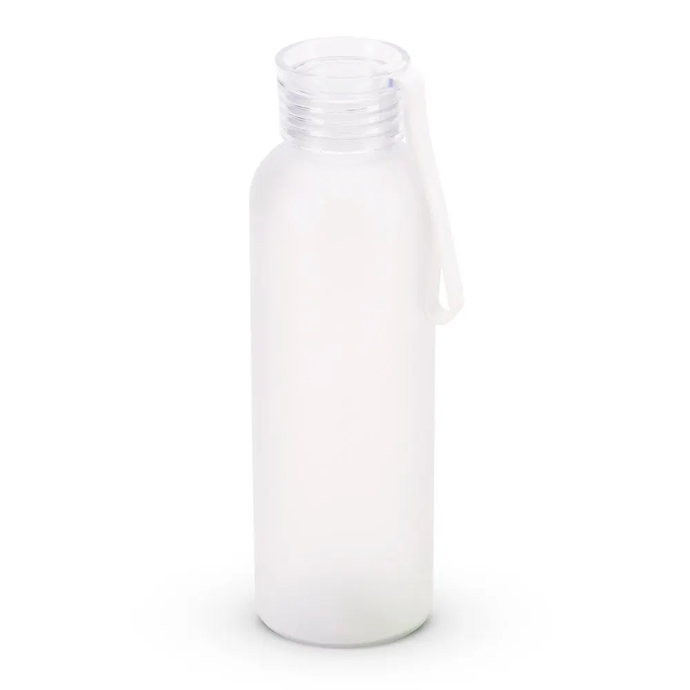 Squeeze esportiva em PET 100% reciclado, com acabamento fosco 600 mL