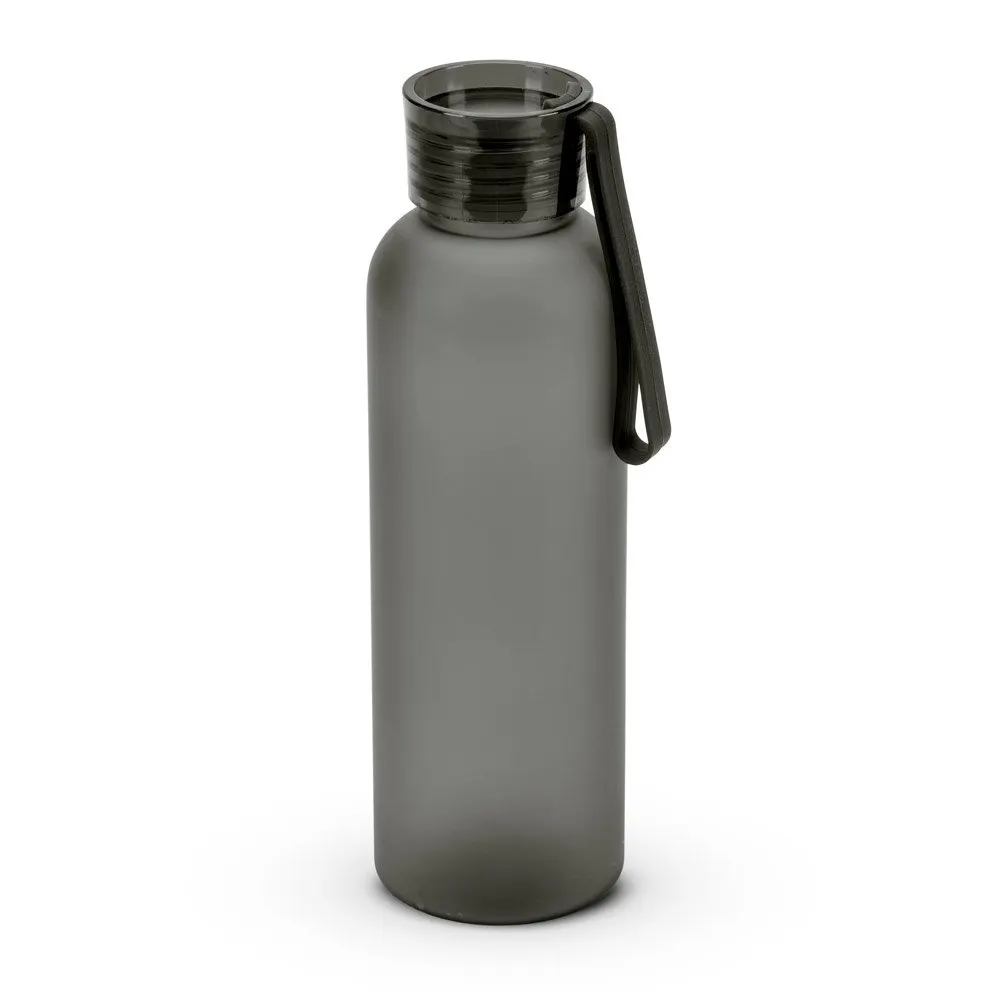Squeeze esportiva em PET 100% reciclado, com acabamento fosco 600 mL