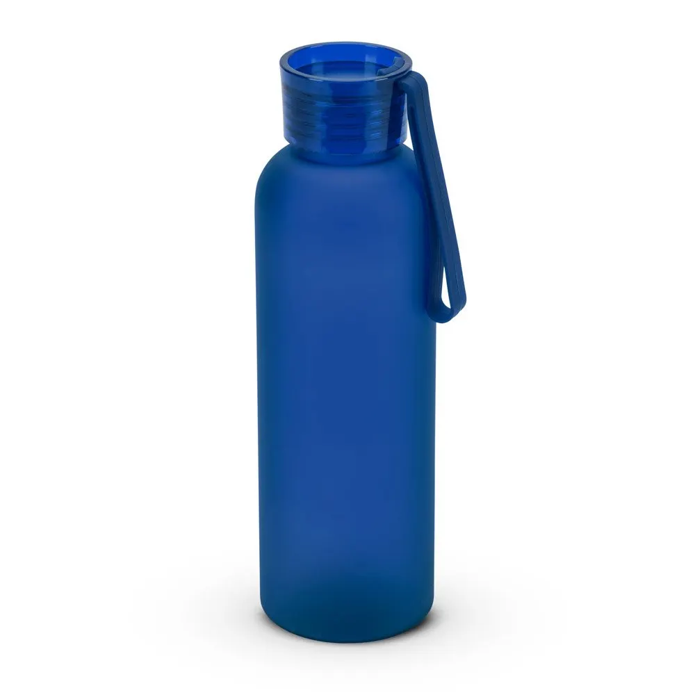 Squeeze esportiva em PET 100% reciclado, com acabamento fosco 600 mL