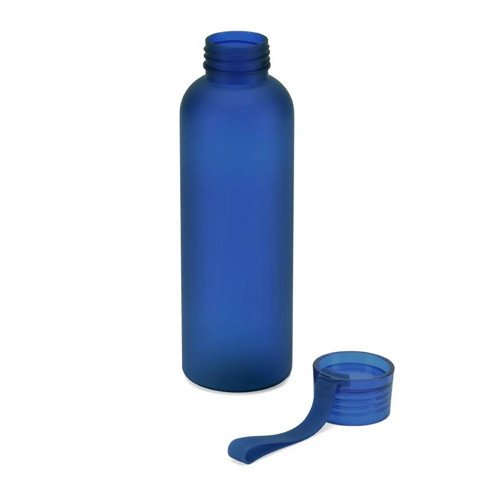Squeeze esportiva em PET 100% reciclado, com acabamento fosco 600 mL